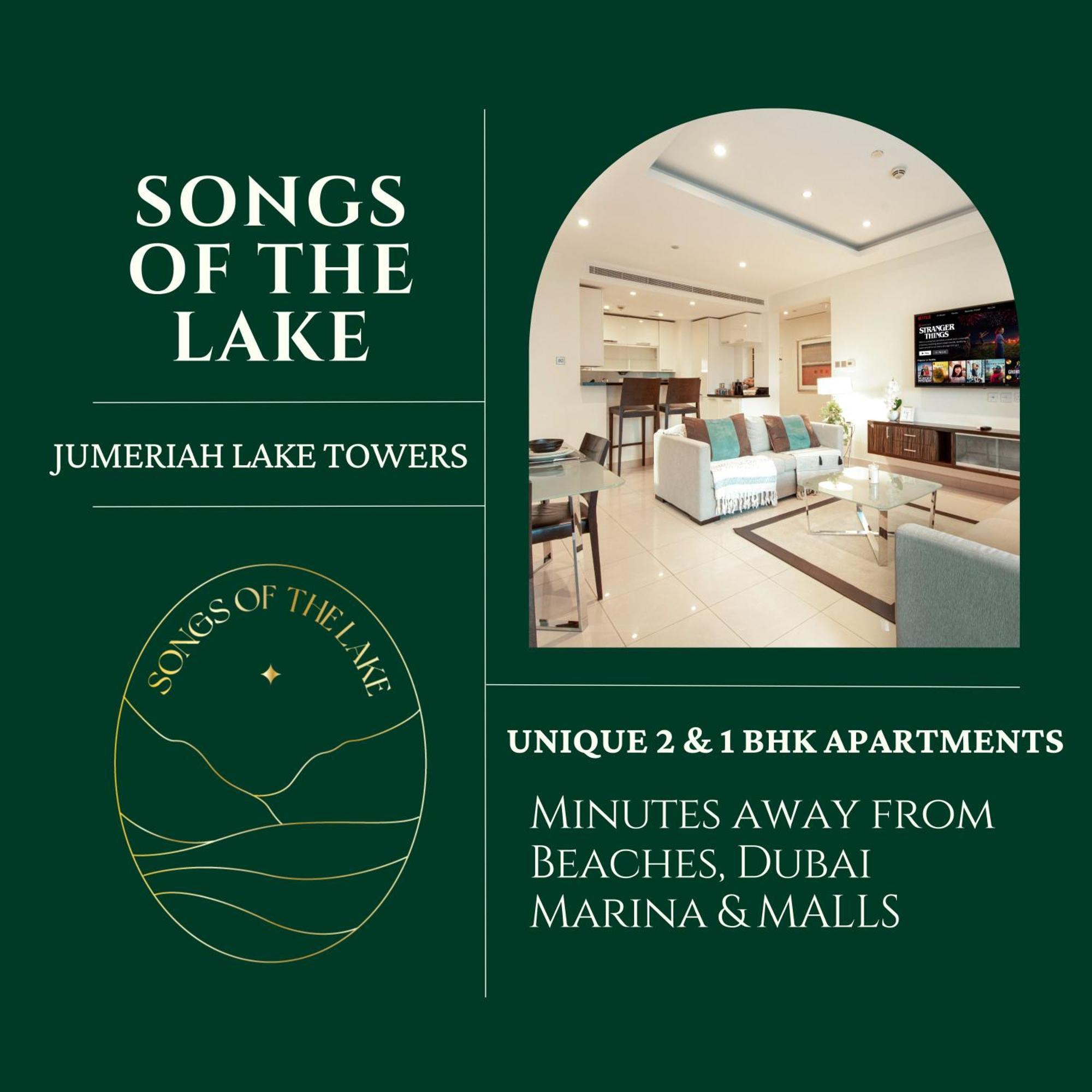 Songs Of The Lake By Lagom - Bonnington Apartment Jumeirah Lake Towers, Dubaj Exteriér fotografie